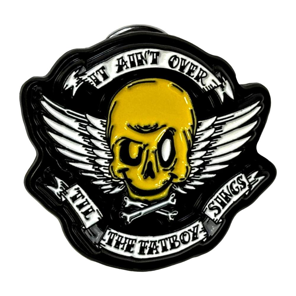 Fatboy Slim - Skull Pin - Black/Multicolours